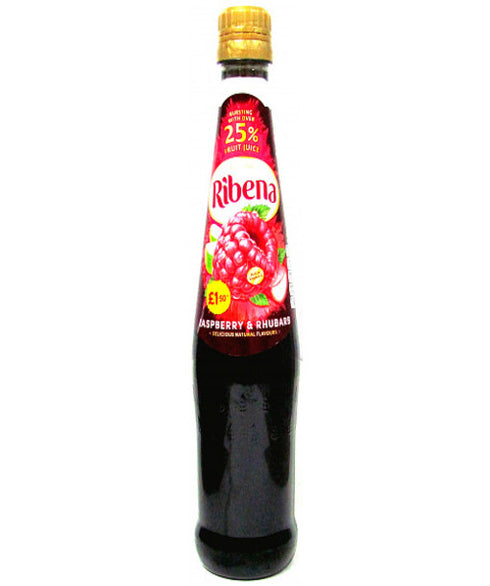 Ribena Raspberry And Rhubarb 600ml